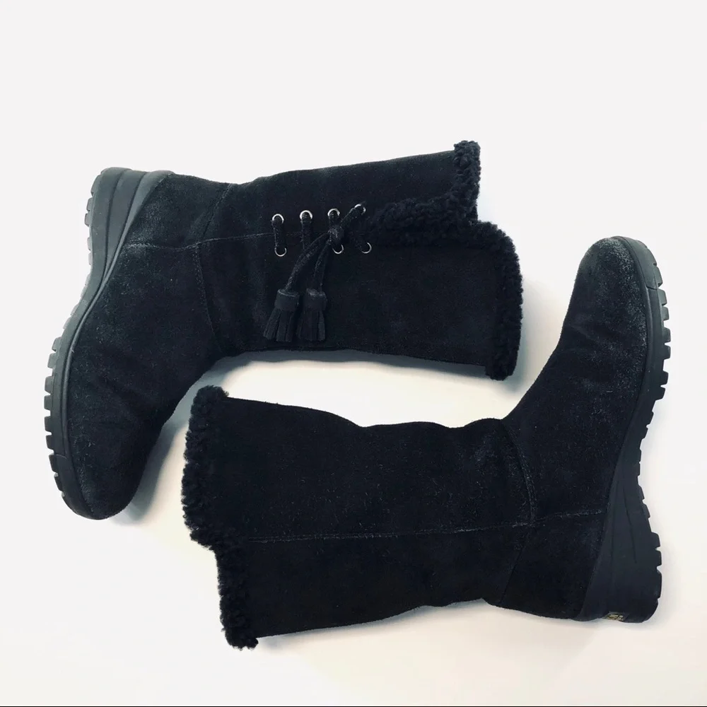 Lauren Ralph Lauren ‘Tadina’ Tassel Suede Boot